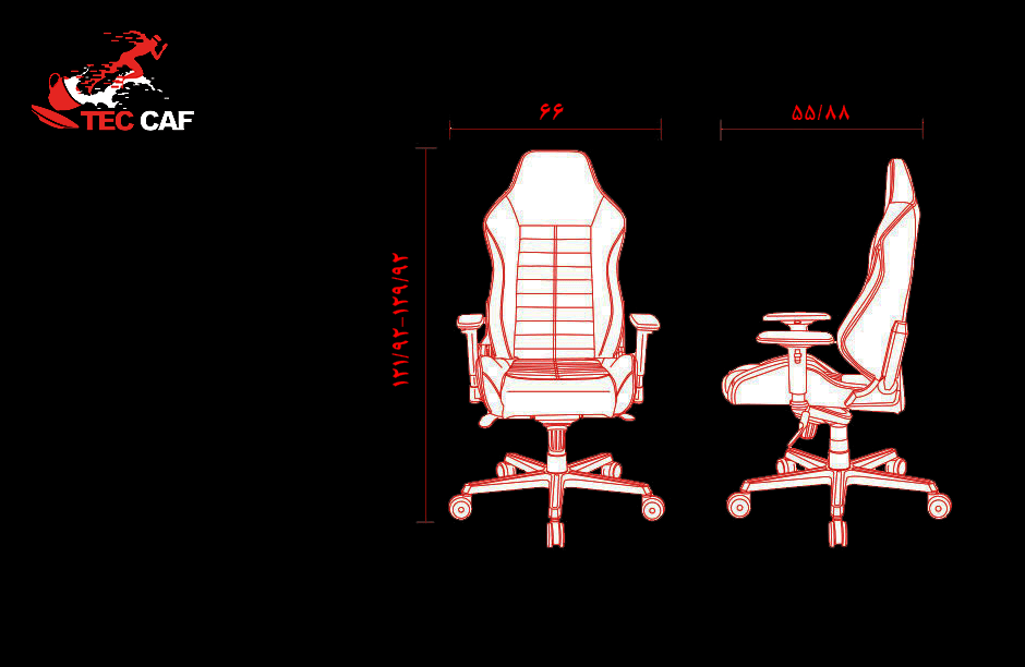 صندلی گیمینگ دی ایکس ریسر DXRacer سری دریفتینگ DM166