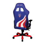 صندلی گیمینگ دی ایکس ریسر DXRacer سری کینگ با تم پرچم آمریکا KS186 - تصویر 3