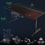 میزگیمینگ یوریکا سایز 70 * 152 مدل ERK-GIP-P60B