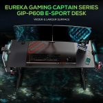 میزگیمینگ یوریکا با نور پردازی RGB مدل ERK-GIP-55B
