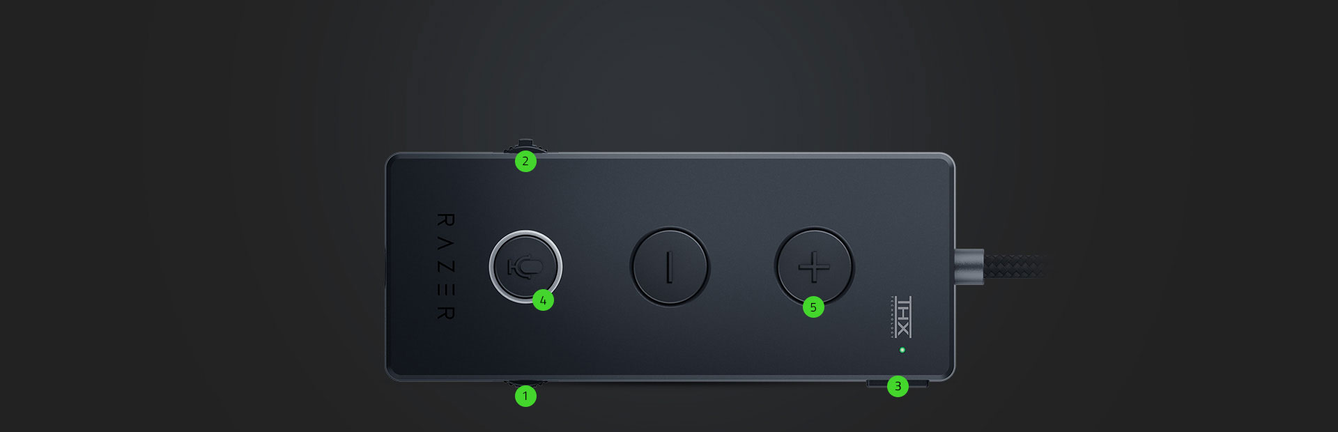 هدست گیمینگ ریزر مدل Razer Kraken Tournament رنگ مشکی و سبز