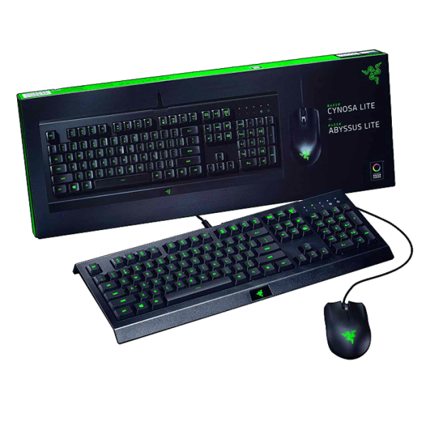 باندل موس و کیبورد ریزر Razer Cynosa Lite & Razer Abyssus Lite