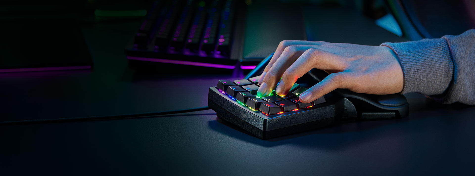 کي پد ريزر مدل Razer Tartarus Pro