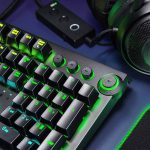 کيبورد ريزر مدل RAZER BLACKWIDOW ELITE Green Switch