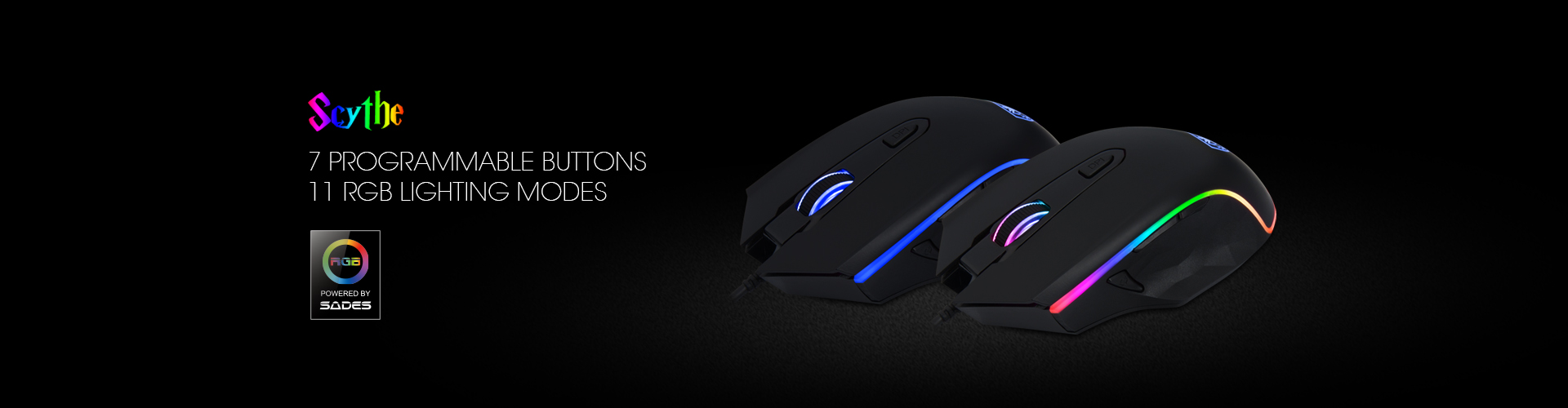 موس گیمینگ سادس مدل SADES Scythe S17
