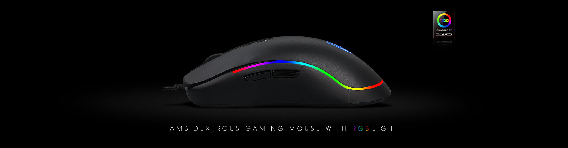 موس گیمینگ سادس SADES Revolver S11