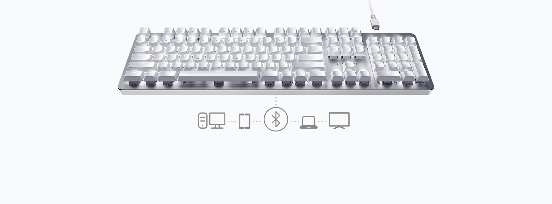 کيبورد گیمینگ ريزر مدل Razer Pro Type