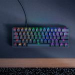 کيبورد ريزر Razer Huntsman mini با سوییچ بنفش (دست دوم) - تصویر 3