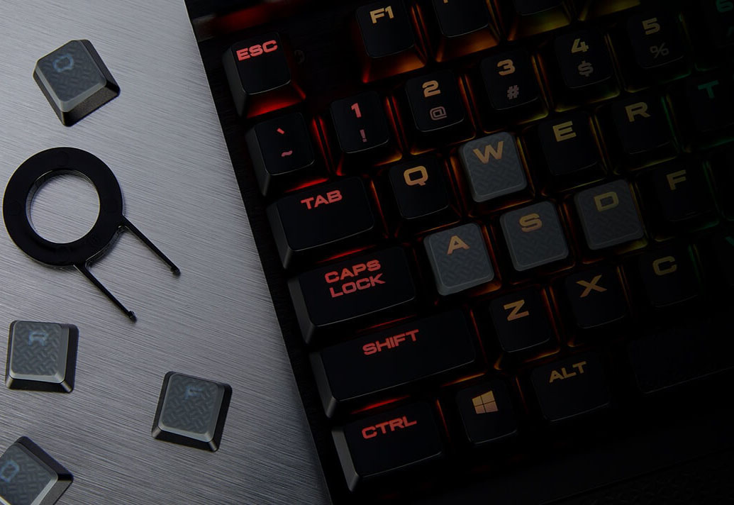 کیبورد کورسیر CORSAIR K70 RGB MK 2 کیبورد کورسیر CORSAIR K70 RGB MK 2