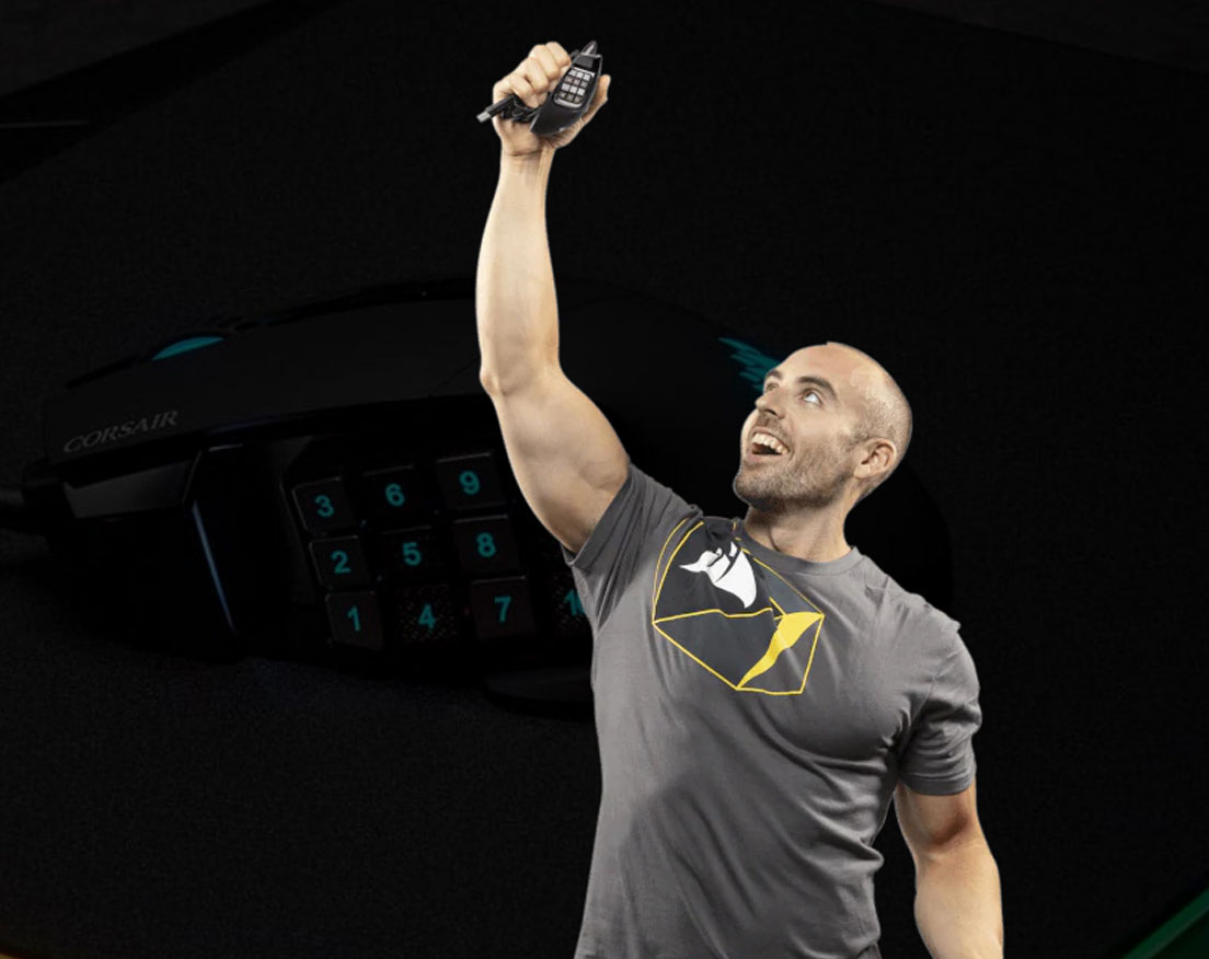 25 موس گیمینگ کورسیر Corsair Scimitar Elite