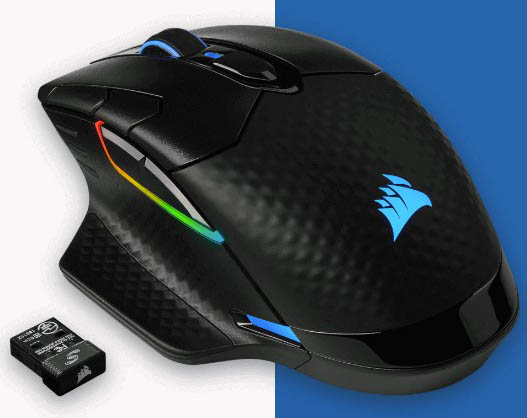 موس گیمینگ کورسیر CORSAIR DARK CORE RGB PRO موس گیمینگ کورسیر CORSAIR DARK CORE RGB PRO
