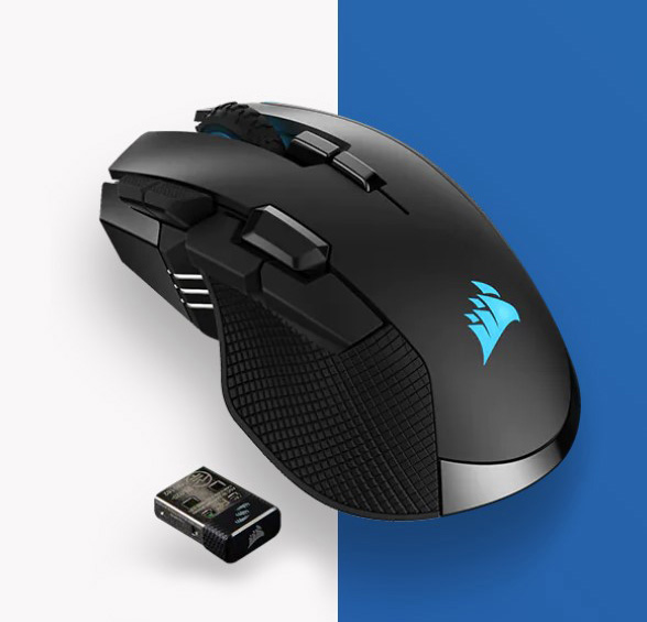 موس گیمینگ کورسیر CORSAIR IRONCLAW Wireless موس گیمینگ کورسیر CORSAIR IRONCLAW Wireless