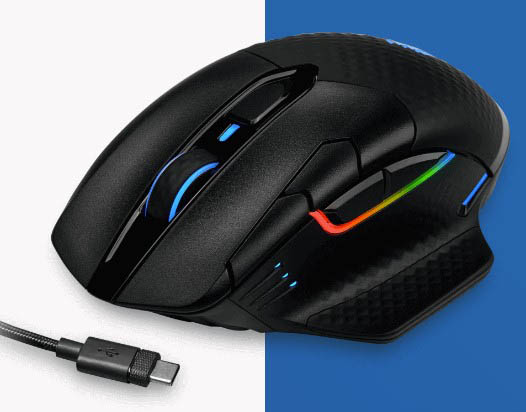 موس گیمینگ کورسیر CORSAIR DARK CORE RGB PRO موس گیمینگ کورسیر CORSAIR DARK CORE RGB PRO