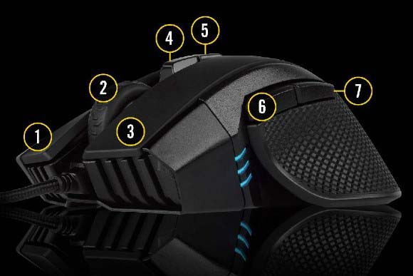 موس گیمینگ کورسیر CORSAIR IRONCLAW موس گیمینگ کورسیر CORSAIR IRONCLAW