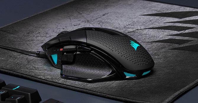 موس گیمینگ CORSAIR NIGHTSWORD موس گیمینگ CORSAIR NIGHTSWORD