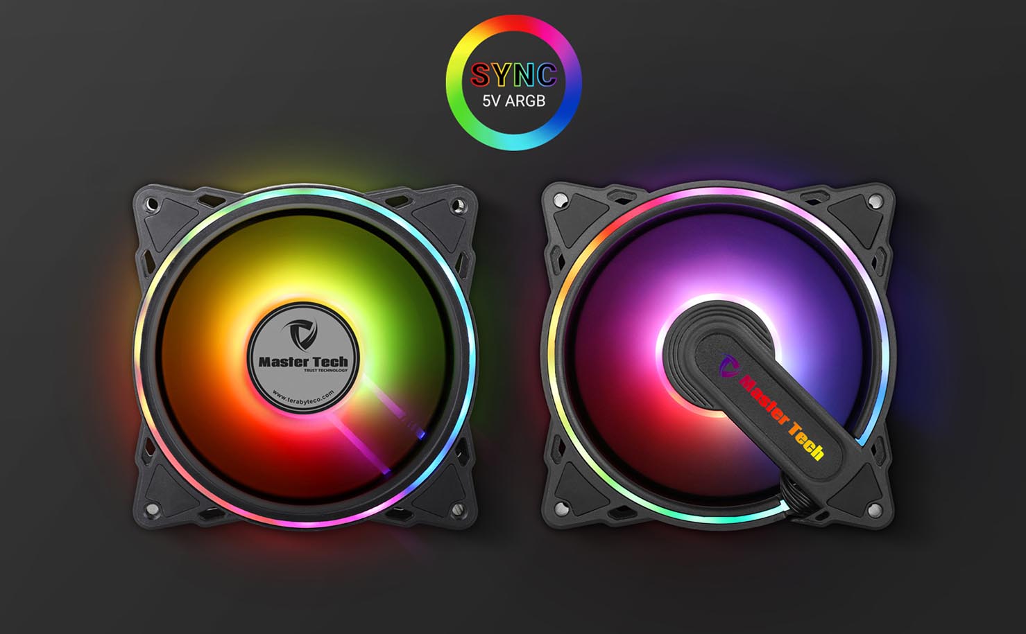 فن خنک کننده CPU مدل Master Tech MF500 TUF