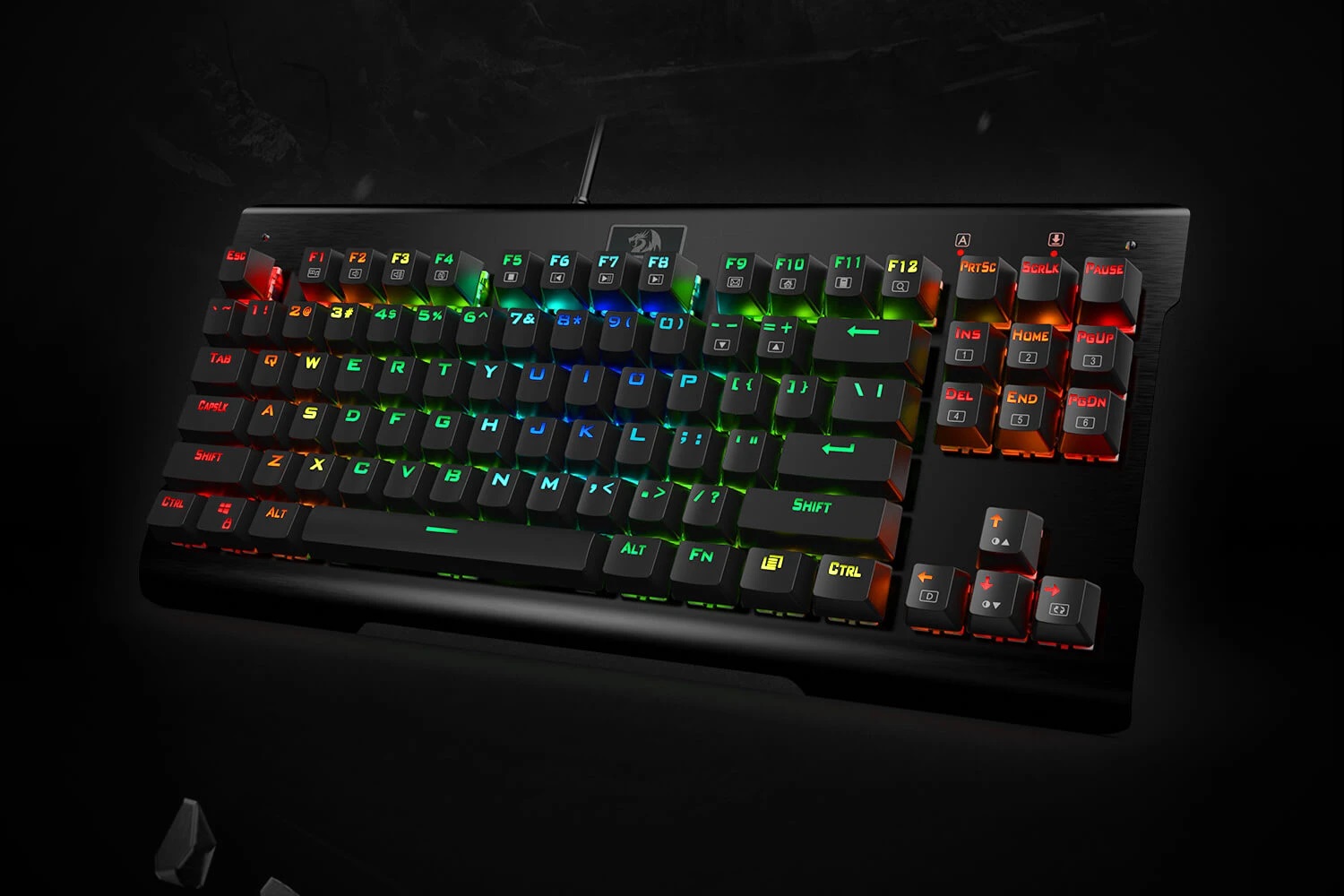 کیبورد گیمینگ ردراگون Redragon VISNU K561 کیبورد گیمینگ ردراگون Redragon VISNU K561