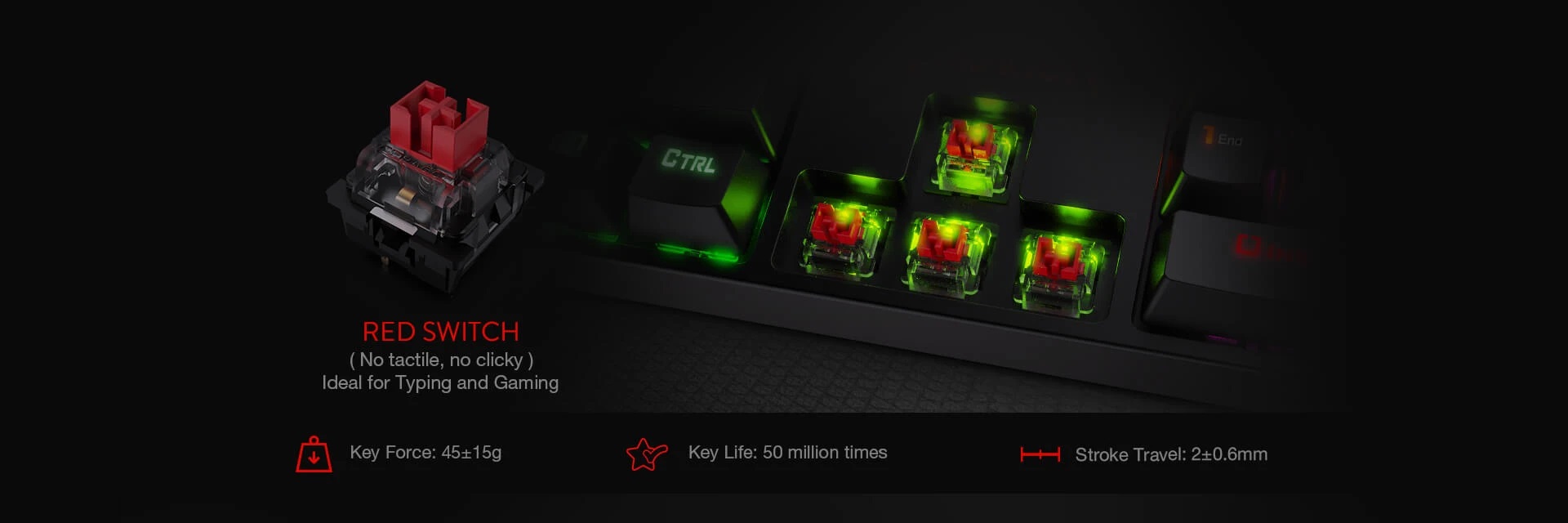 کیبورد گیمینگ ردراگون Redragon SURARA K582 کیبورد گیمینگ ردراگون Redragon SURARA K582