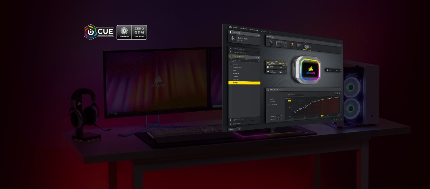 فن خنک کننده CPU مدل  Corsair H115i RGB PLATINUM فن خنک کننده CPU مدل Corsair H115i RGB PLATINUM