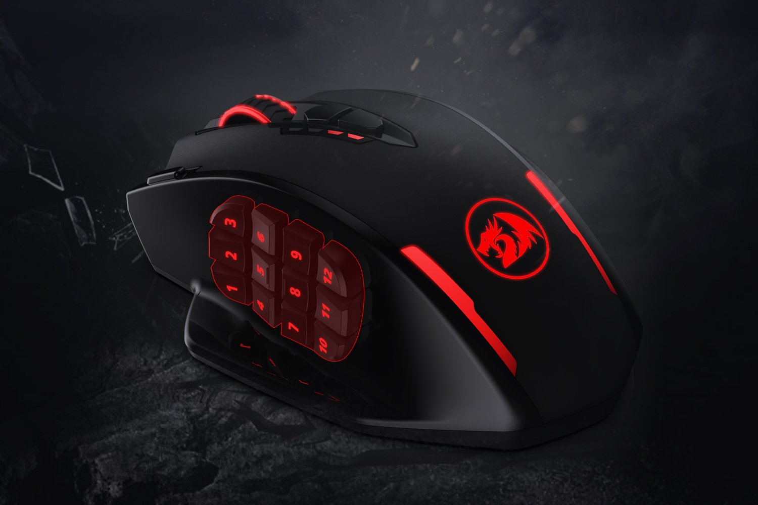 موس گیمینگ ردراگون Redragon IMPACT ELITE M913