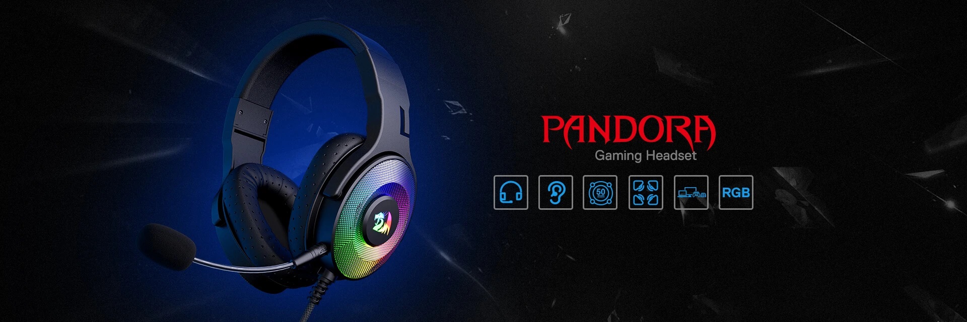 هدست گیمینگ ردراگون Redragon PANDORA H350
