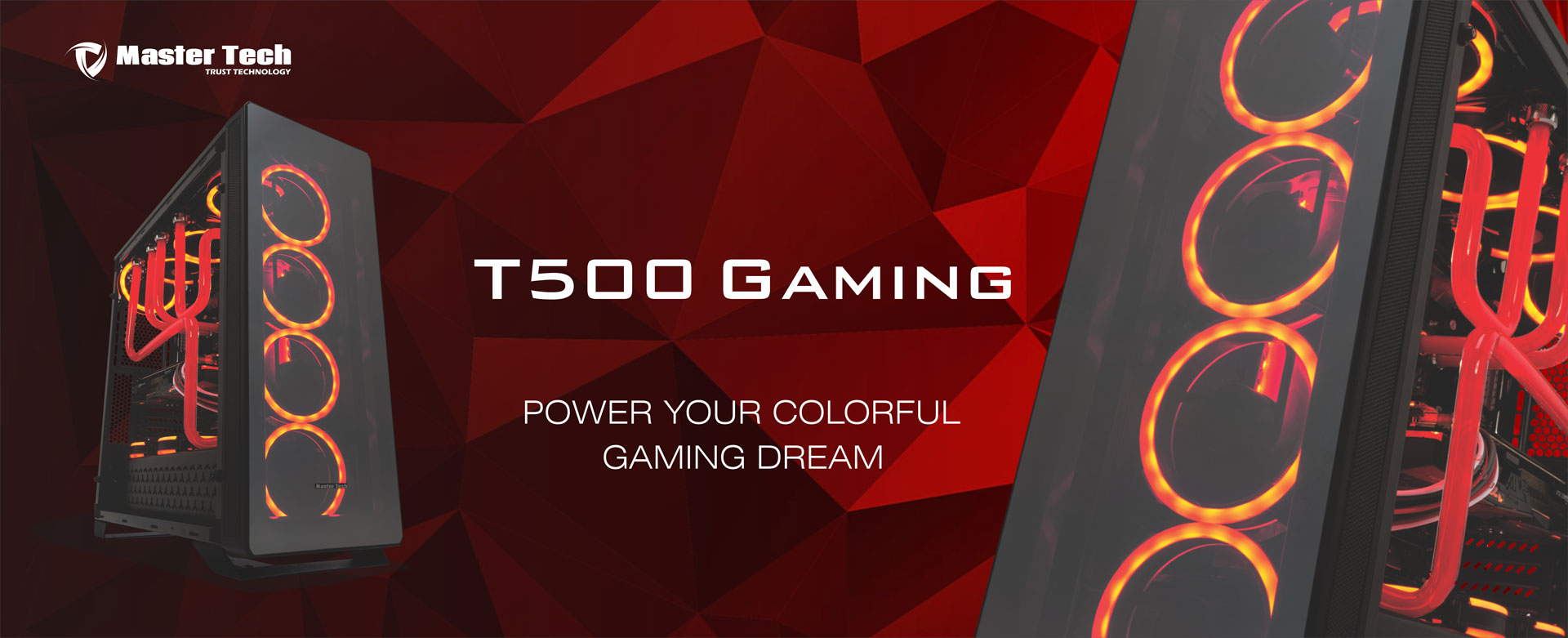 کیس گیمینگ مسترتک T500 Gaming