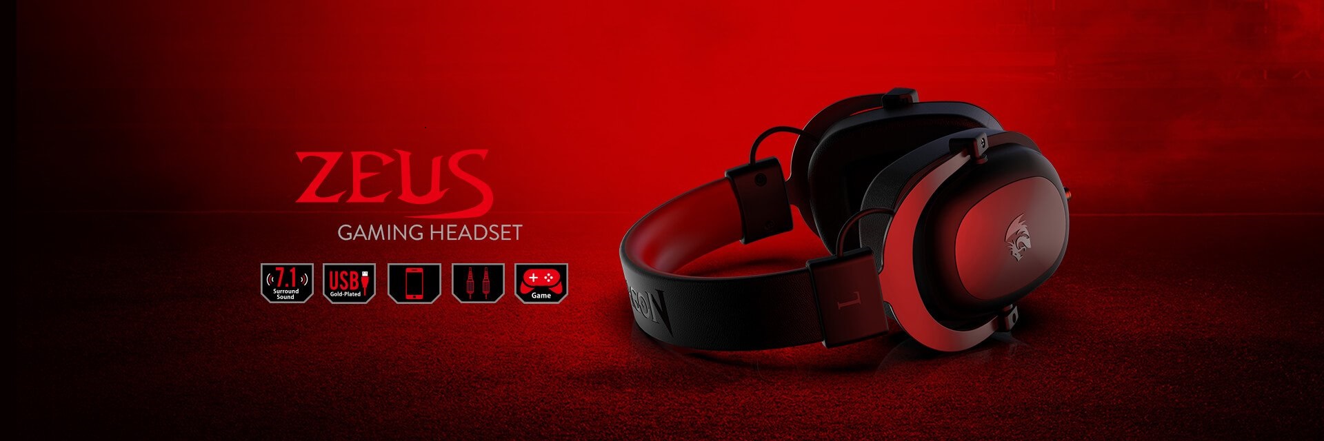 هدست گیمینگ ردراگون Redragon H510 ZEUS