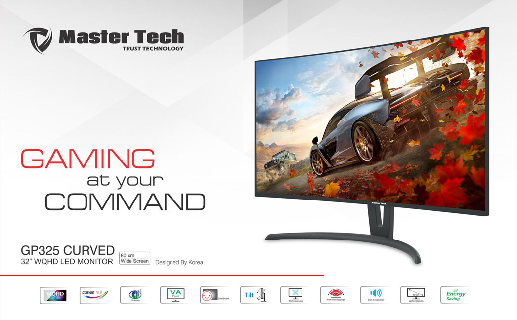 مانیتور مسترتک Master Tech GP 325 Curve