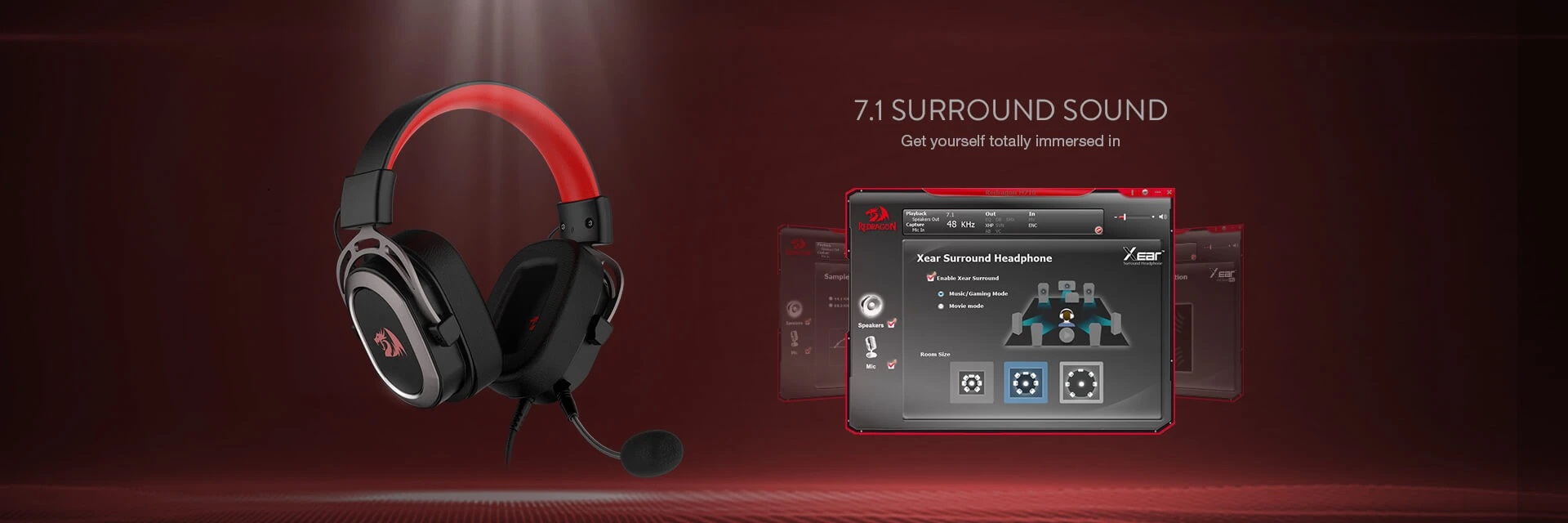 هدست گیمینگ ردراگون Redragon HELIOS H710