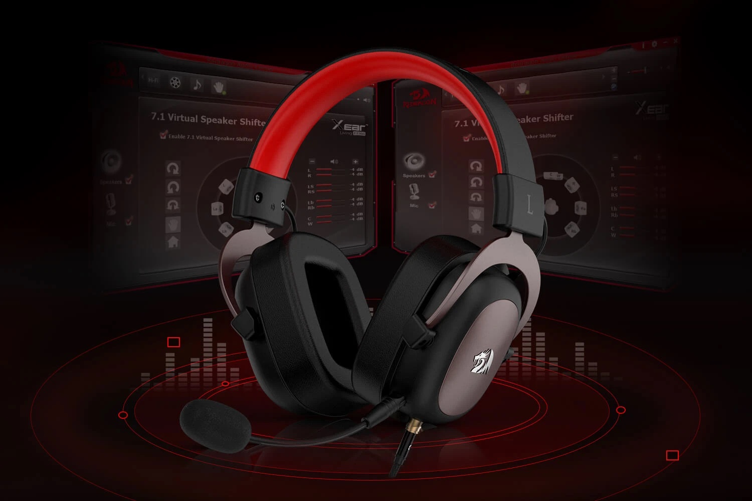 هدست گیمینگ ردراگون Redragon H510 ZEUS