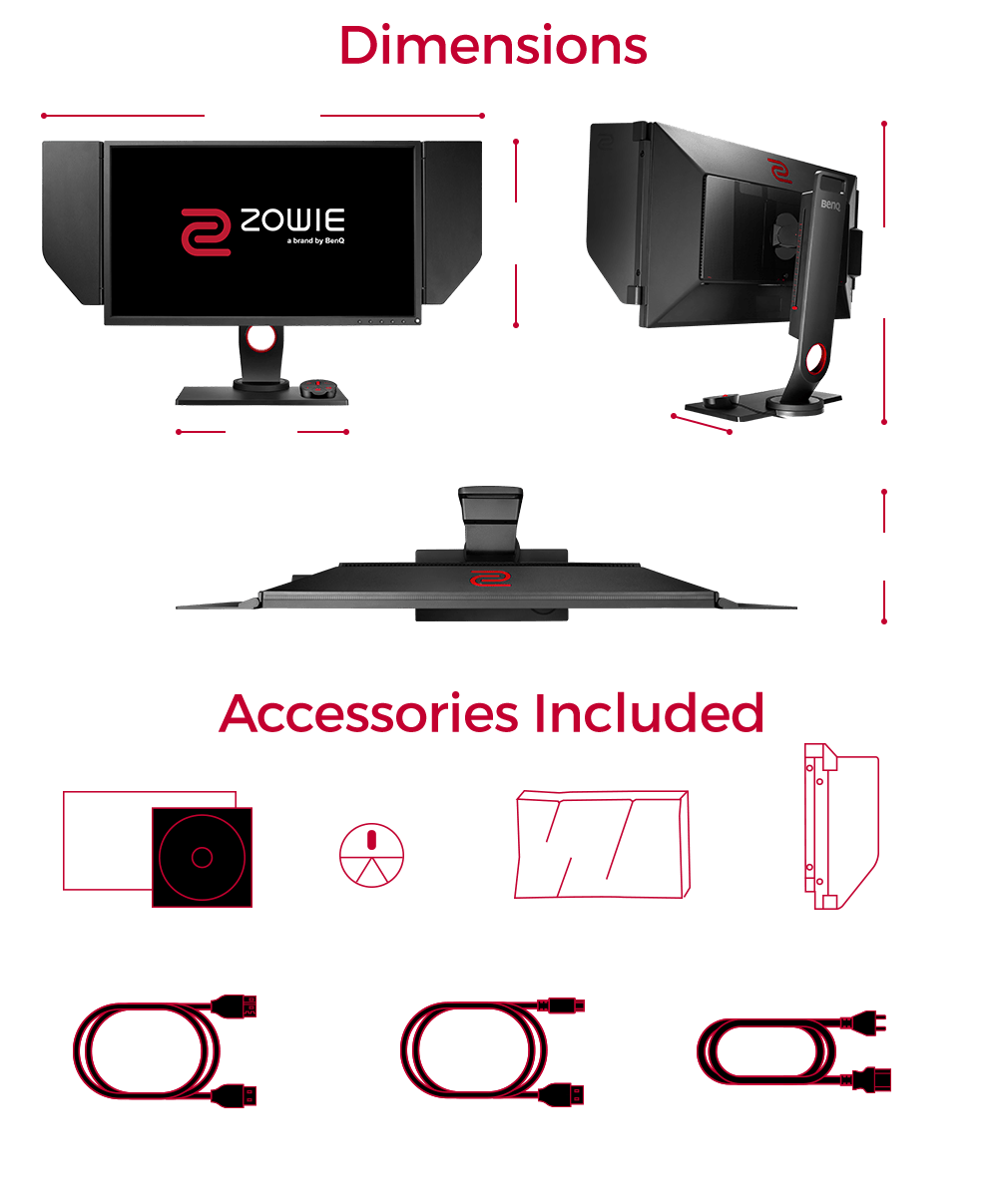 مانیتور بنکیو BenQ ZOWIE XL2740 مانیتور بنکیو BenQ ZOWIE XL2740