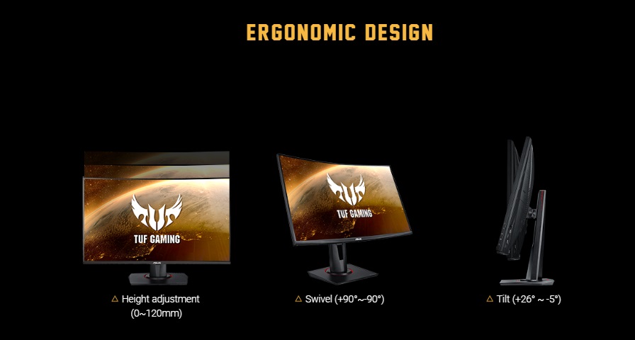 مانیتور گیمینگ ایسوس Asus TUF Gaming VG27VQ