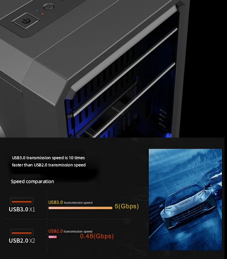 کیس کامپیوتر GAME MAX G561 FRGB