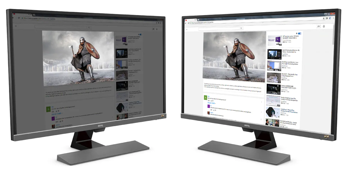 مانیتور گیمینگ بنکیو BenQ EL2870U مانیتور گیمینگ بنکیو BenQ EL2870U
