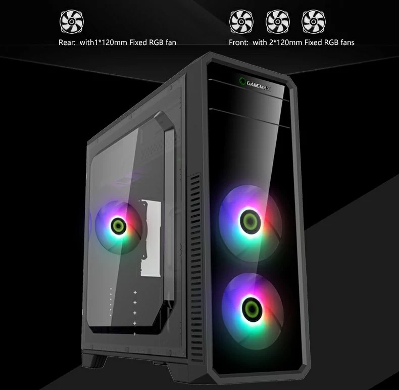 کیس کامپیوتر GAME MAX G561 FRGB