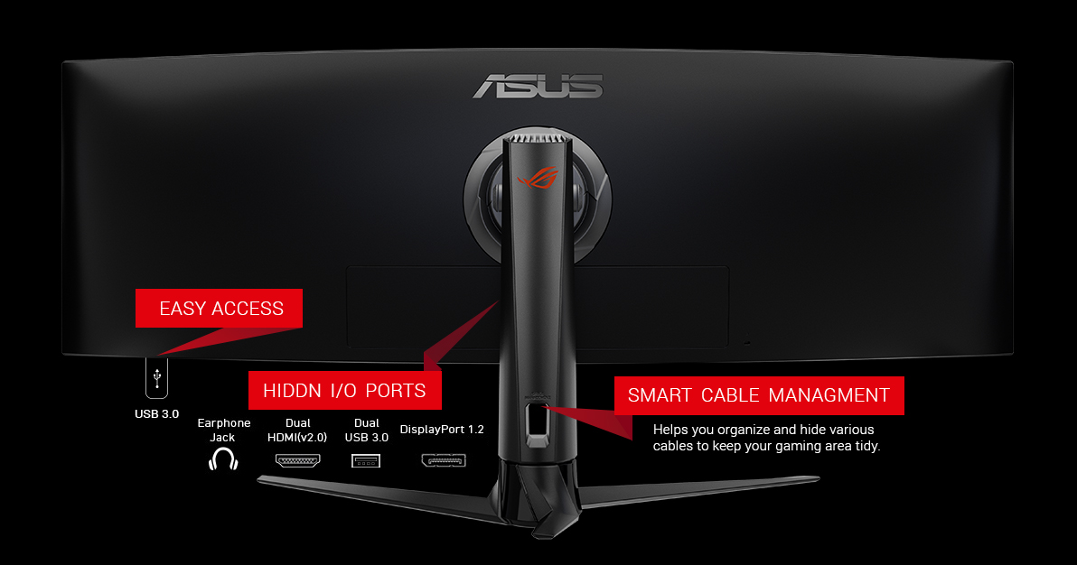 مانیتور گیمینگ ایسوس سری ROG STRIX XG49VQ