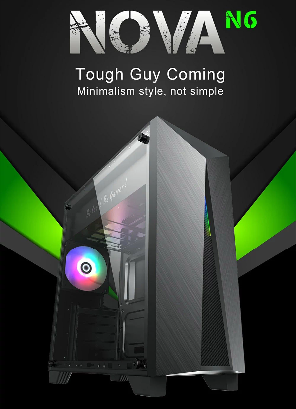 کیس کامپیوتر GAME MAX Nova N6