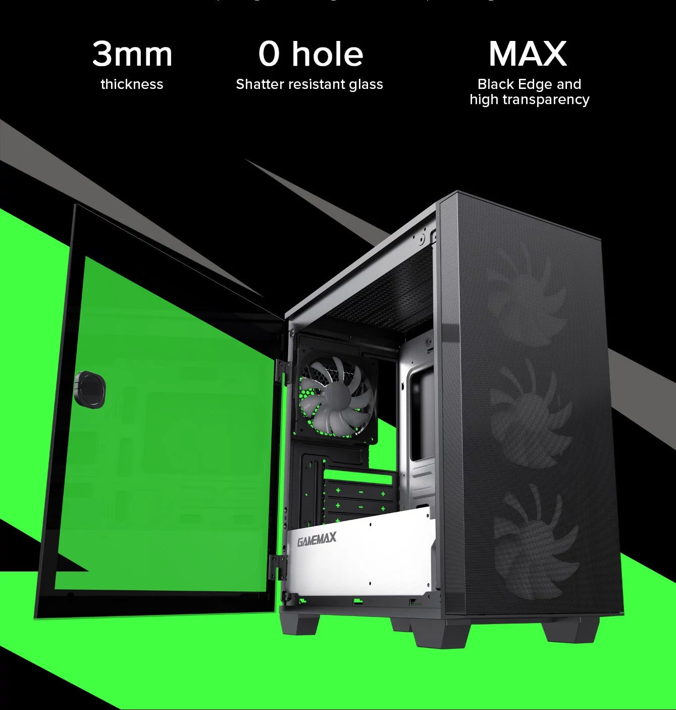 کیس کامپیوتر GAME MAX Aero Mini ECO