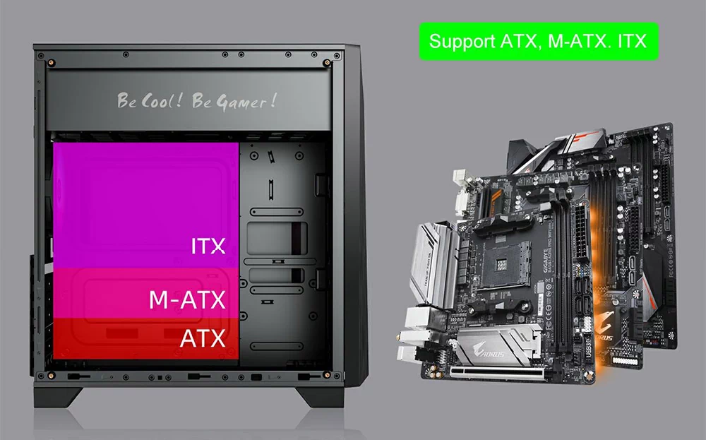 کیس کامپیوتر GAME MAX Nova N6