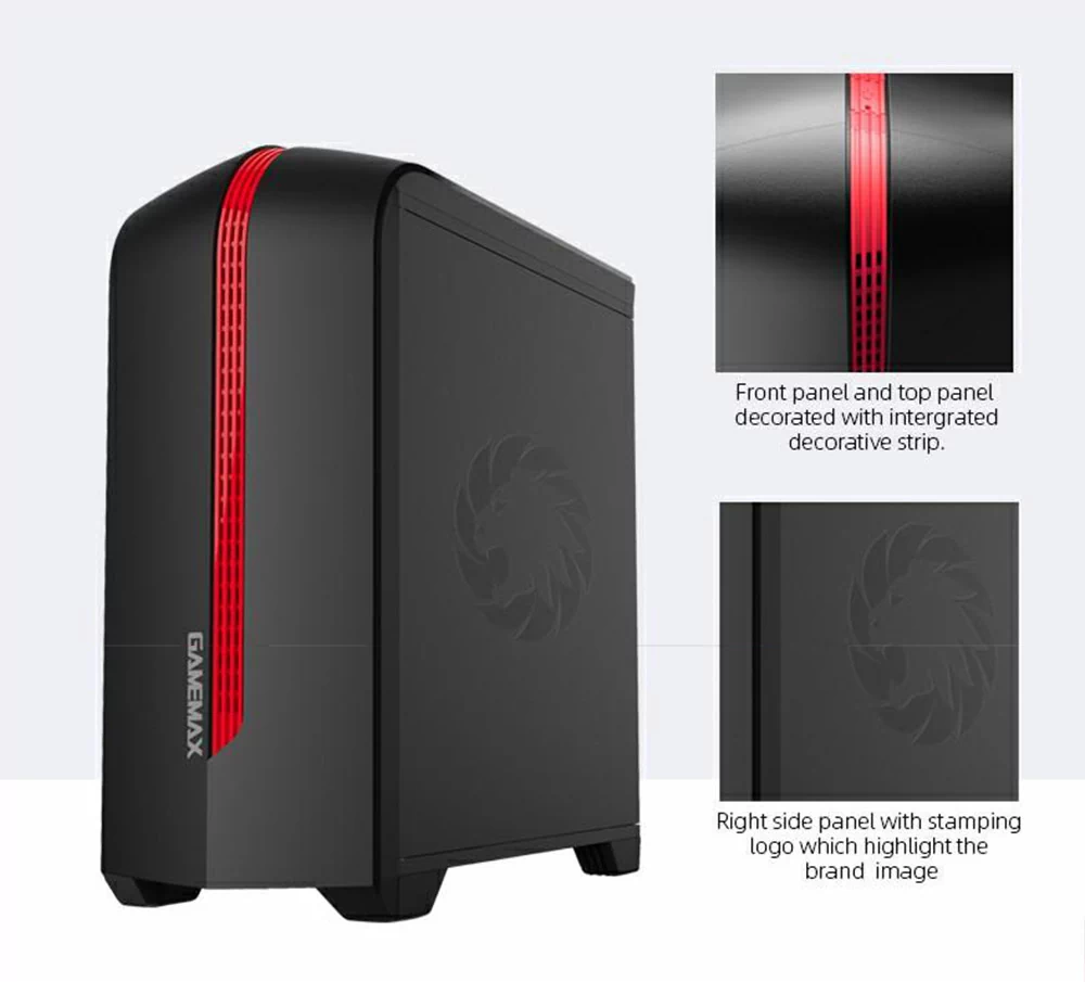 کیس کامپیوتر GAME MAX Centauri H601BR