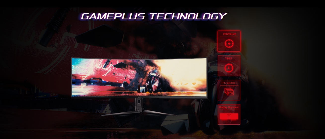 مانیتور گیمینگ ایسوس سری ROG STRIX XG49VQ