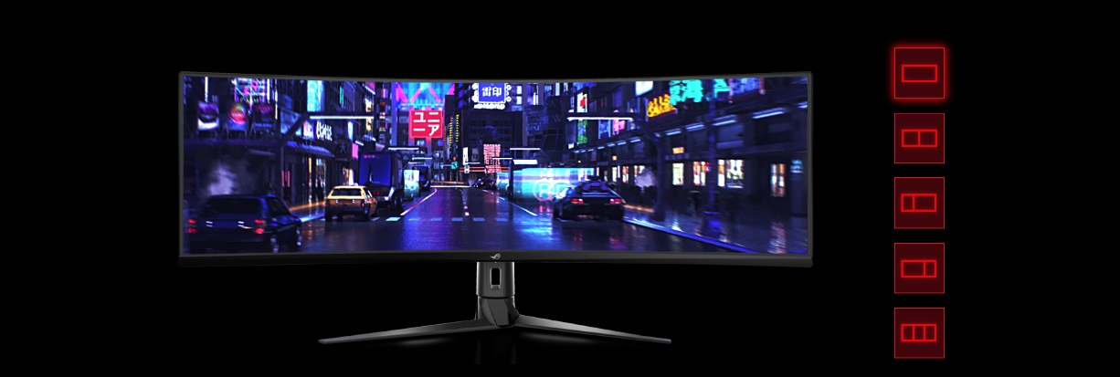 مانیتور گیمینگ ایسوس سری ROG STRIX XG49VQ