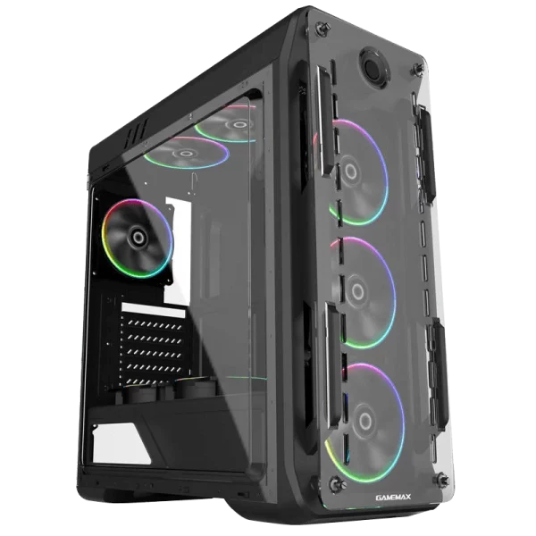 کیس کامپیوتر GAME MAX Optical G510 رنگ مشکی
