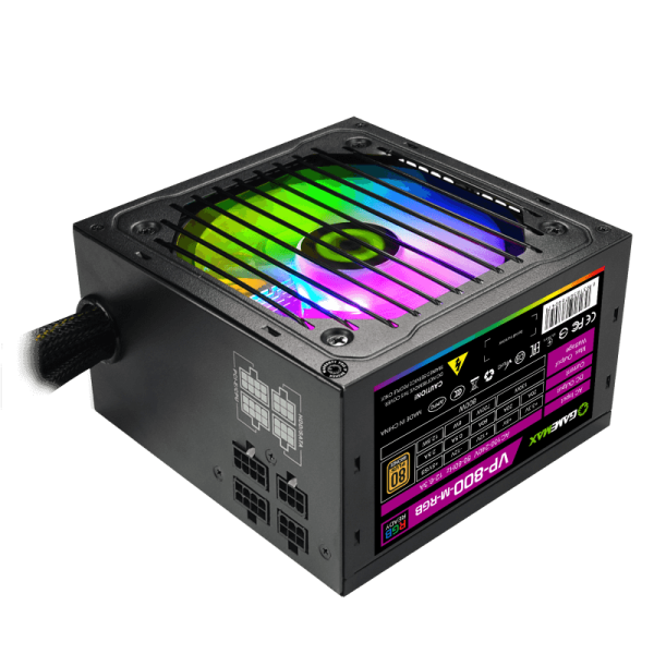 پاور - منبع تغذیه کامپیوتر GameMax VP 800 RGB