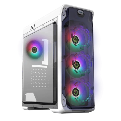 کیس کامپیوتر GAME MAX Starlight رنگ سفید