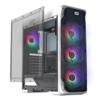 کیس کامپیوتر GAME MAX Starlight رنگ سفید