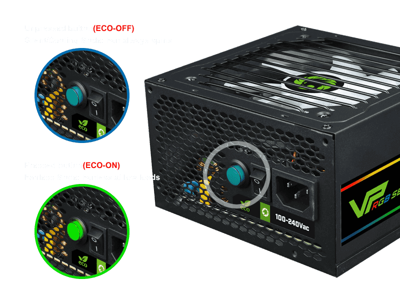پاور - منبع تغذیه کامپیوتر GameMax VP 700