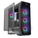 کیس کامپیوتر GAME MAX Starlight رنگ مشکی