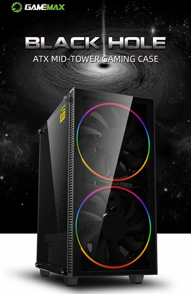 کیس کامپیوتر GAME MAX Black Hole