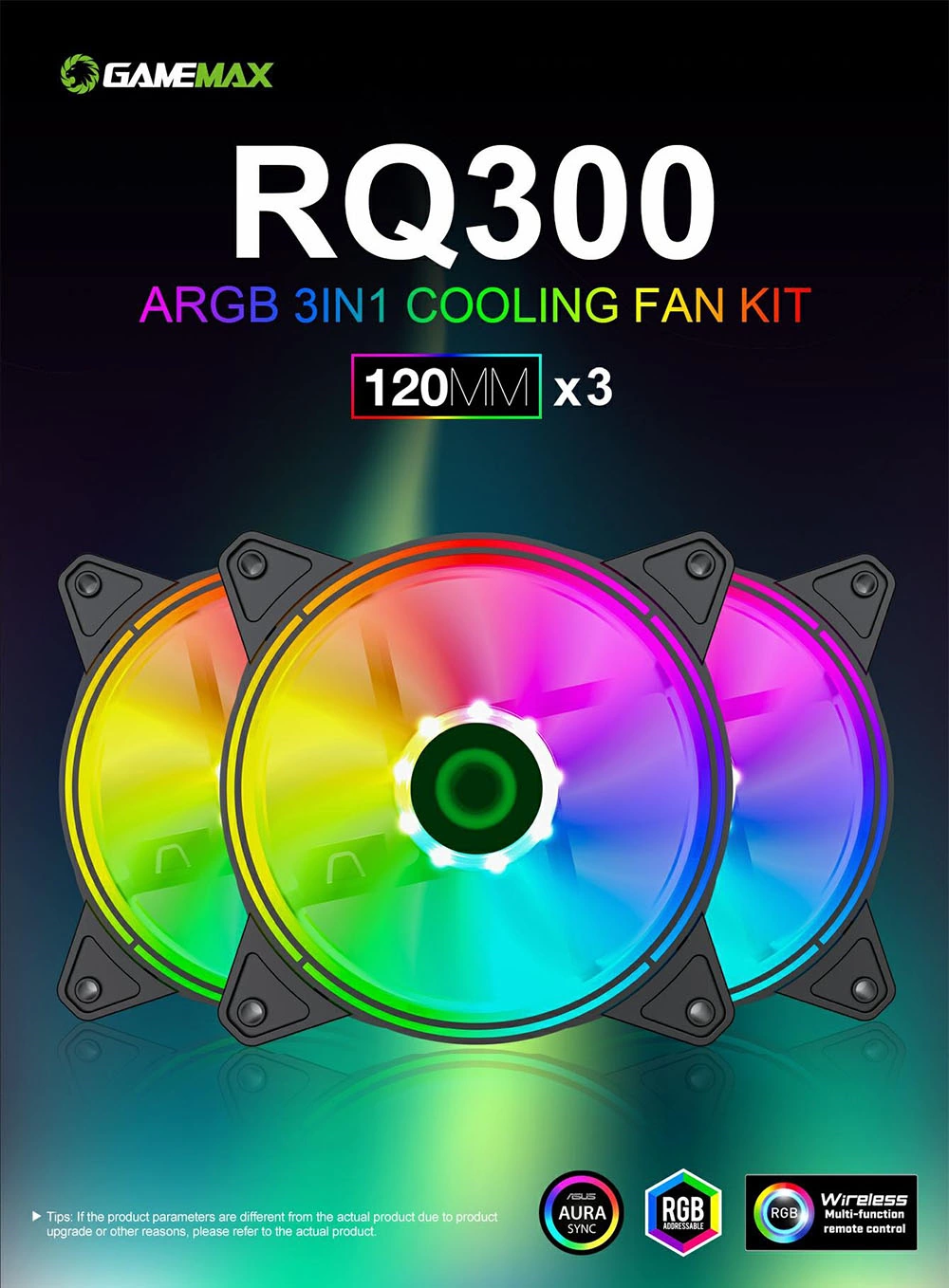 فن کیس گیم مکس Gamemax RQ-300